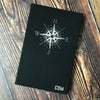 Personalized Compass Leatherette Journal
