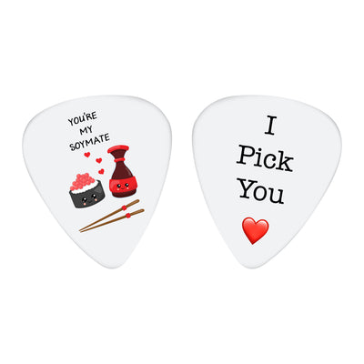 You're My Soy Mate Photo Guitar Pick
