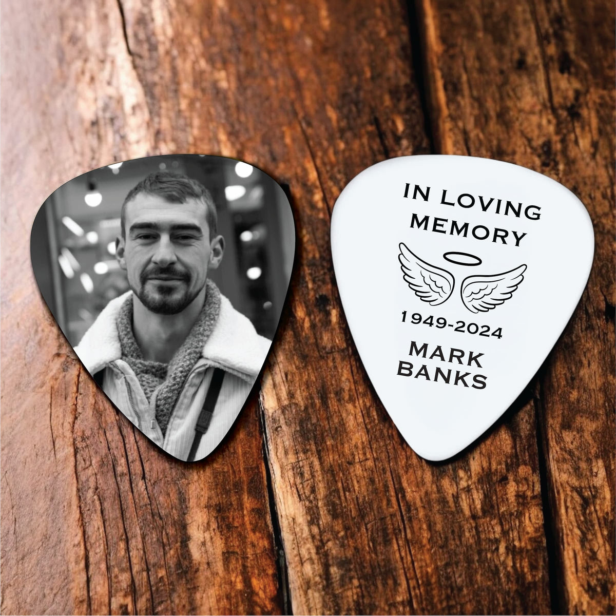 Custom Printed Memorial Guitar Picks
