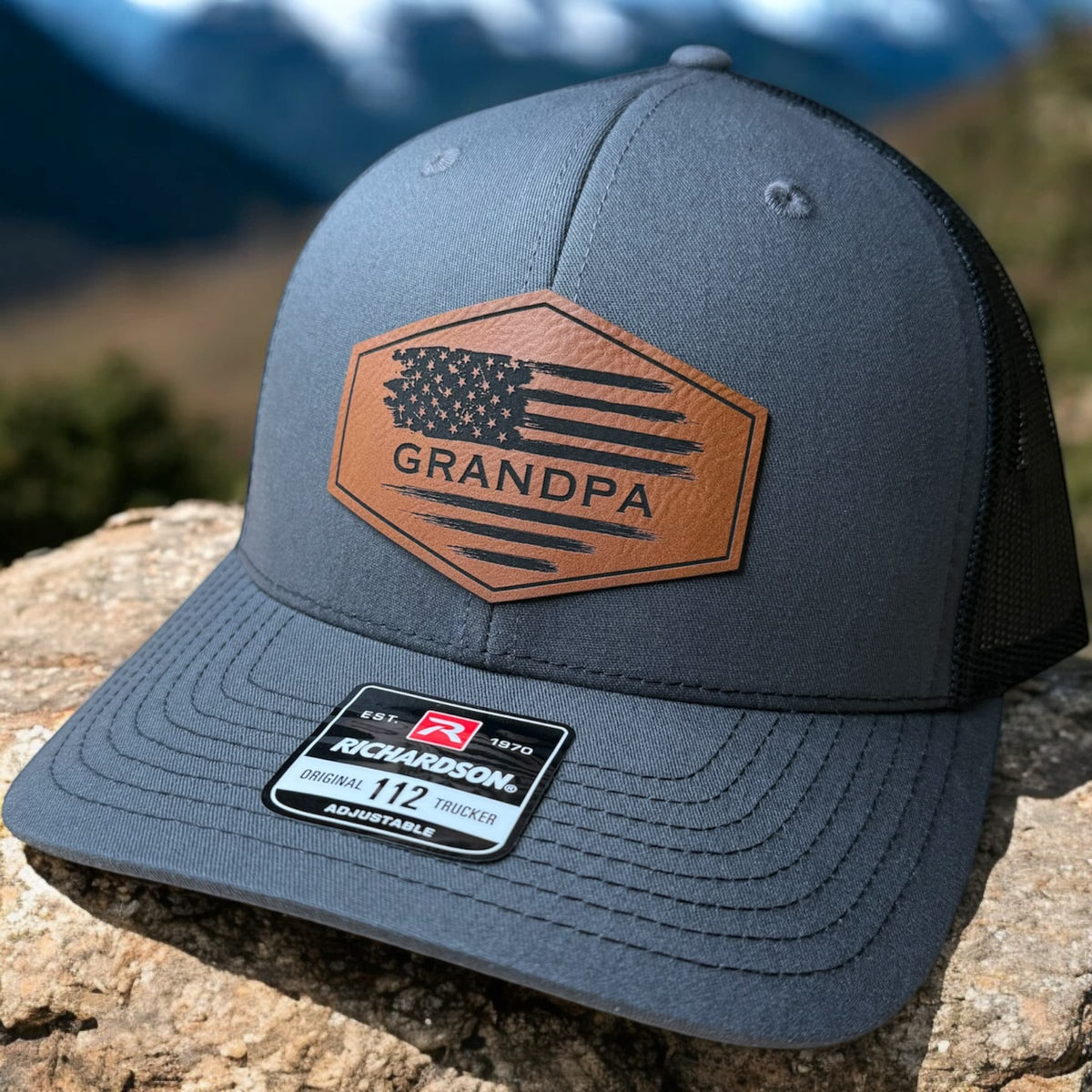 Custom Flag Richardson Hat