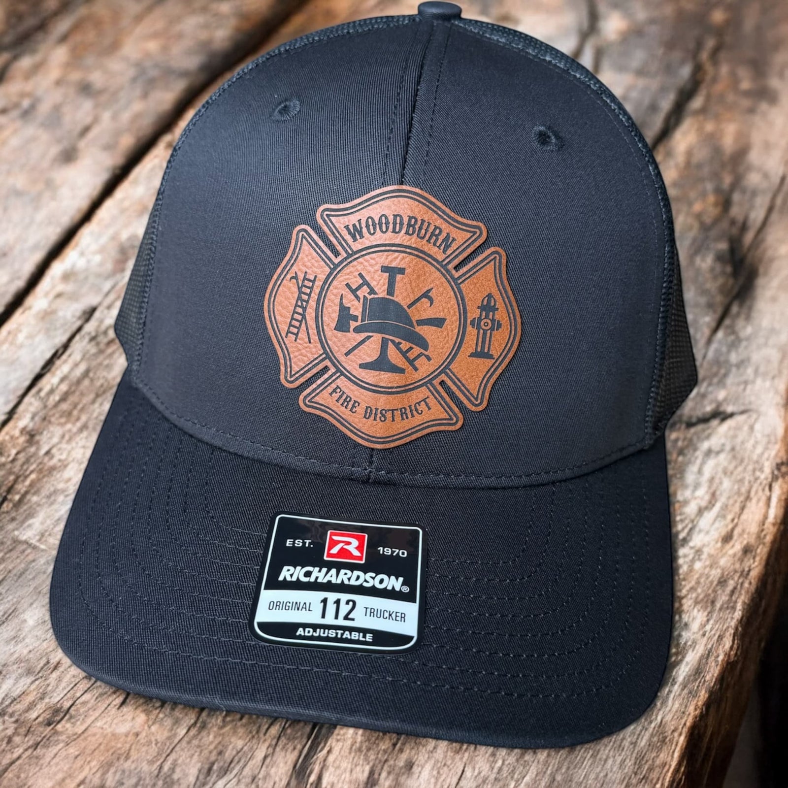 Custom Firefighter Emblem Richardson Hat