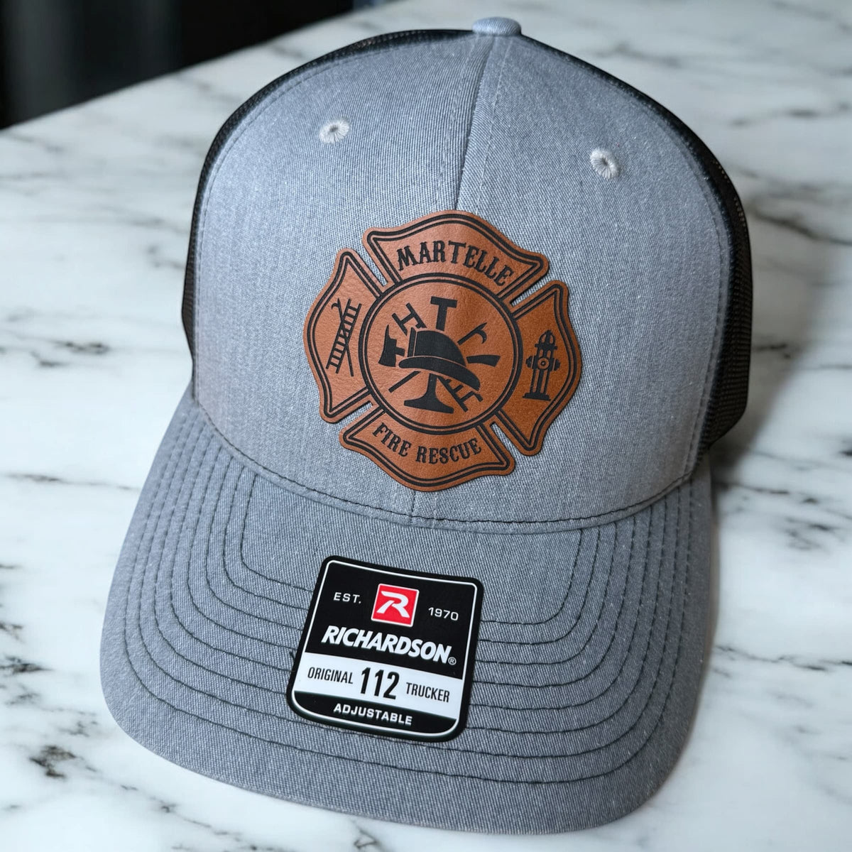 Custom Firefighter Emblem Richardson Hat