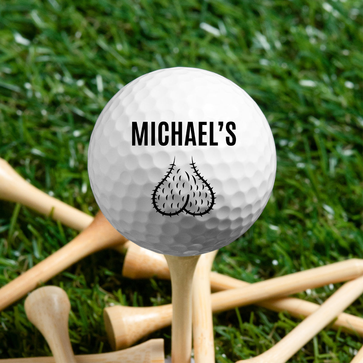 Funny Personalized Custom Golf Balls