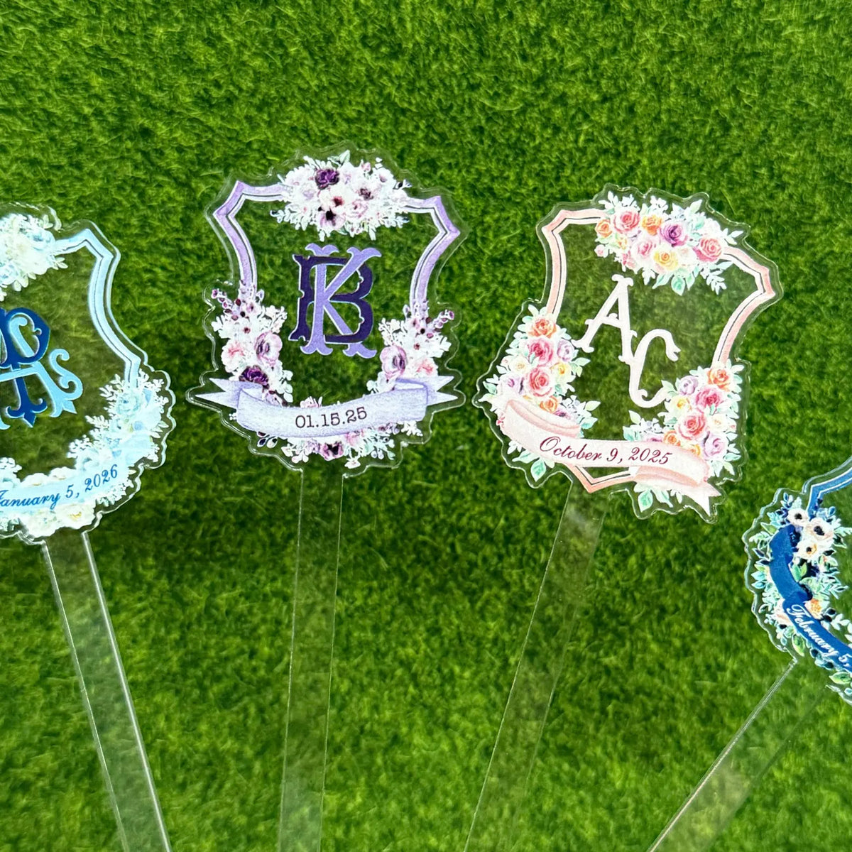 Custom Wedding Monogram Acrylic Stir Sticks, Cocktail Stirrers, Custom Wedding Swizzle, wedding table decor