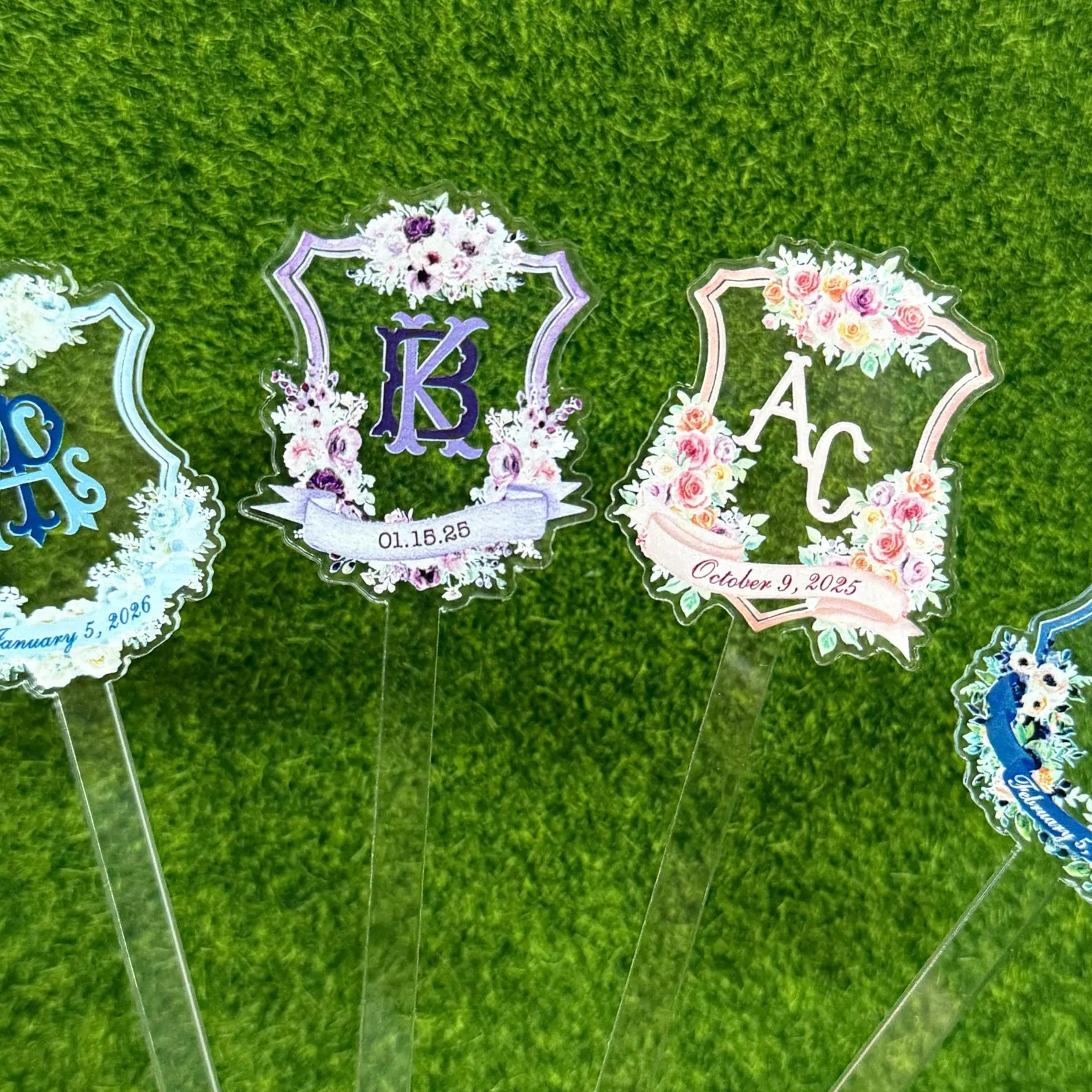 Custom Wedding Monogram Acrylic Stir Sticks, Cocktail Stirrers, Custom Wedding Swizzle, wedding table decor