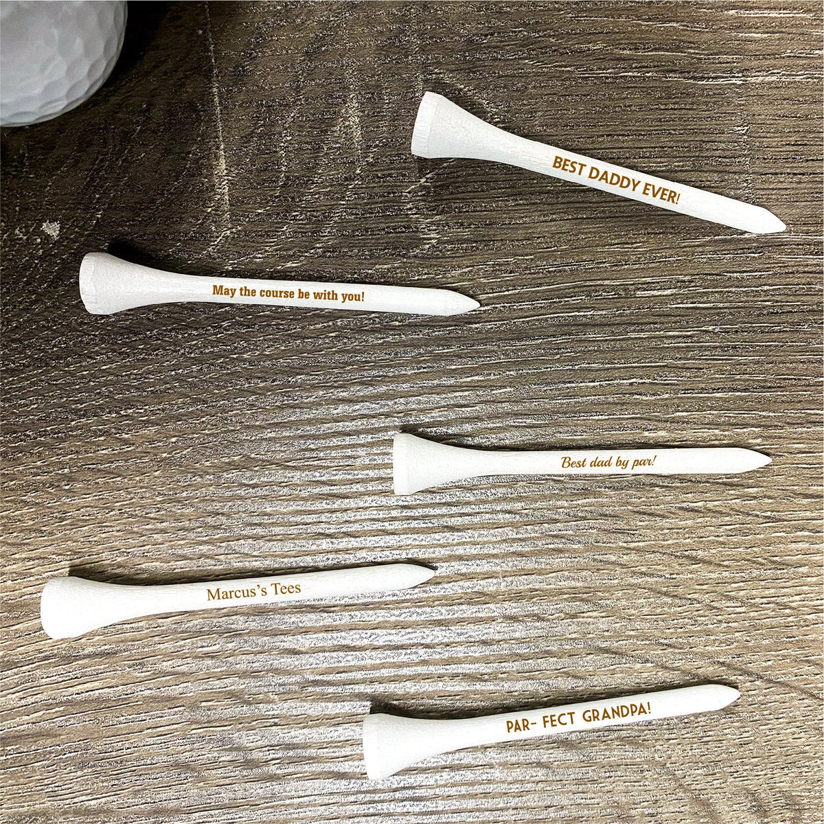 Personalized Golf Tees