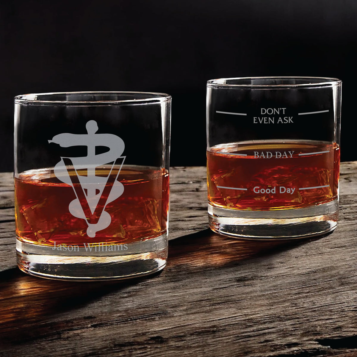 Veterinarian Whiskey Glass