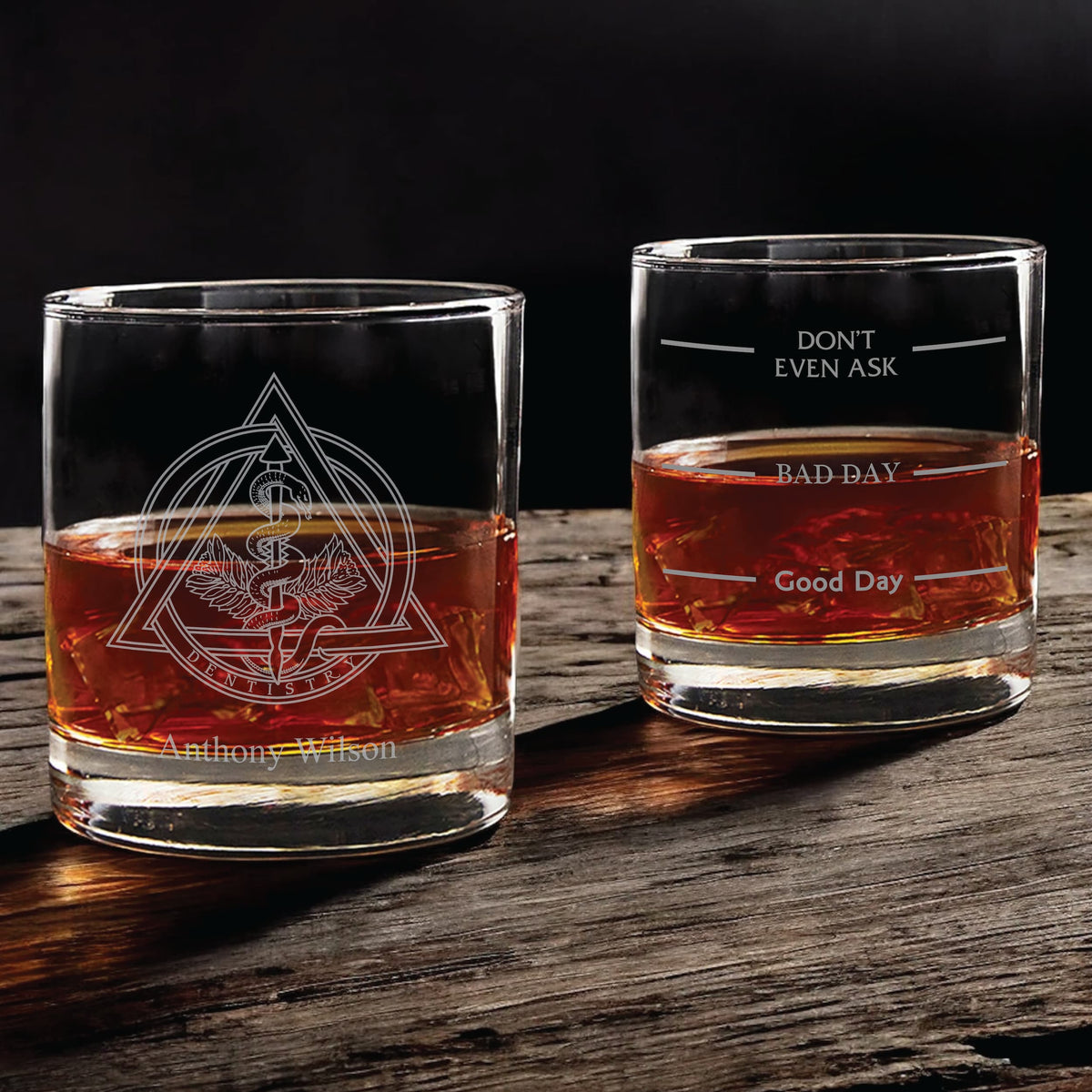 Pharmacist Whiskey Glass
