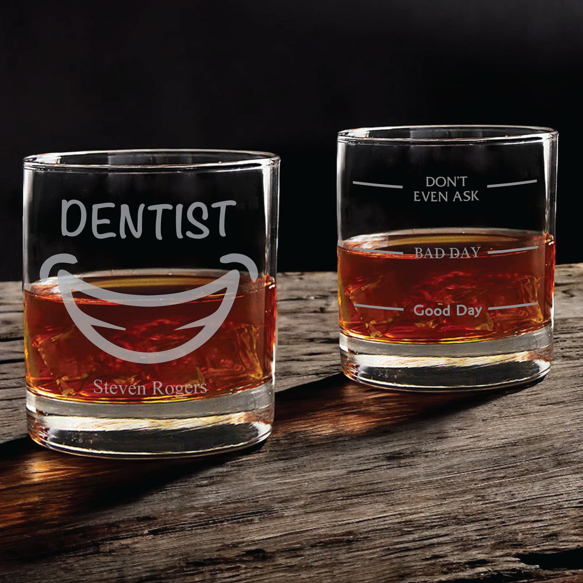 Dentist Whiskey Glass