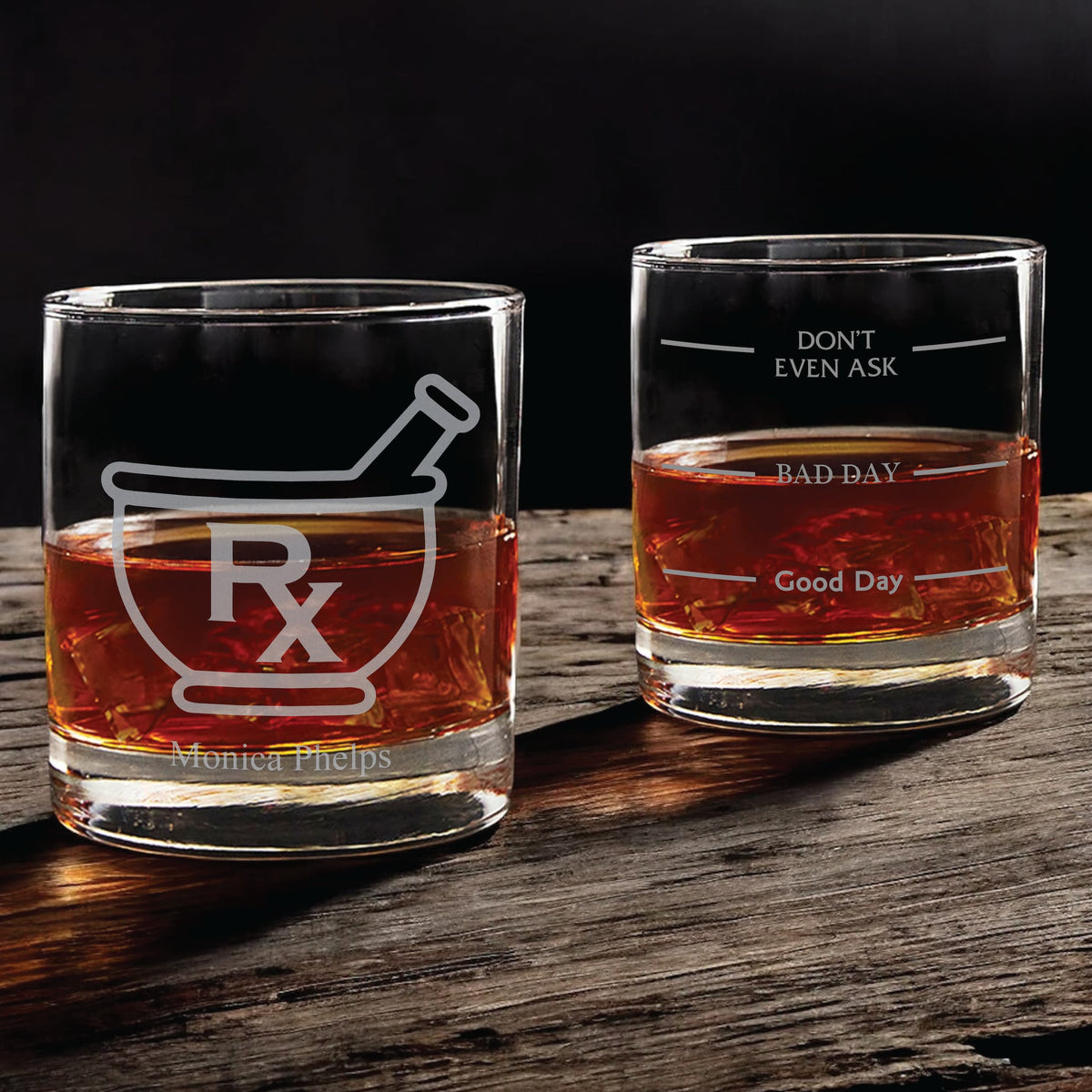 Pharmacist Whiskey Glass