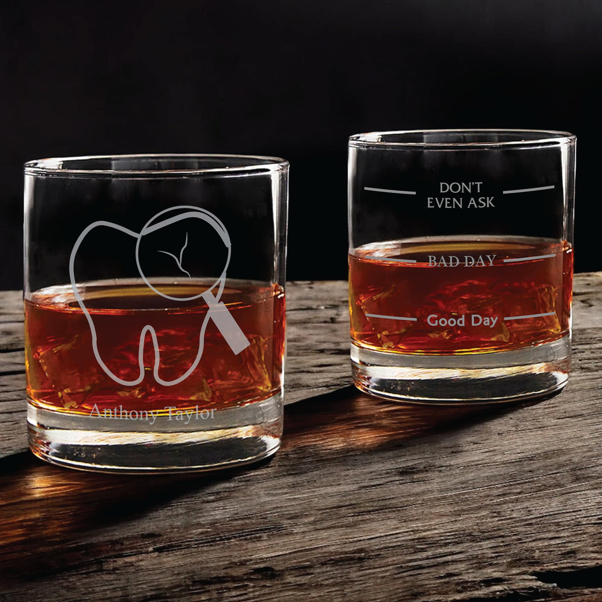 Dentist Whiskey Glass