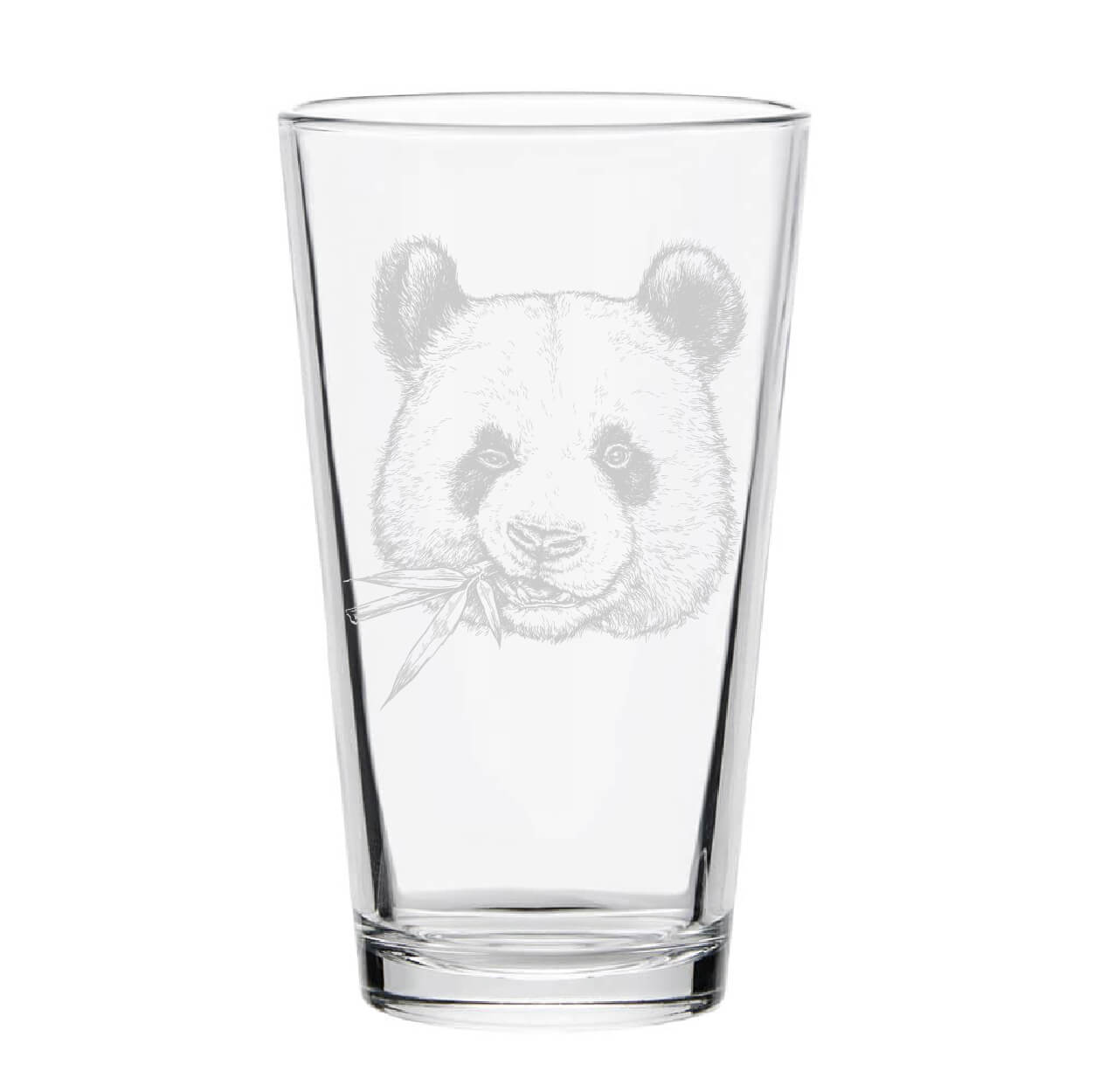 Panda Pint Glass