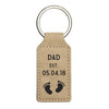 Dad Established Keychain