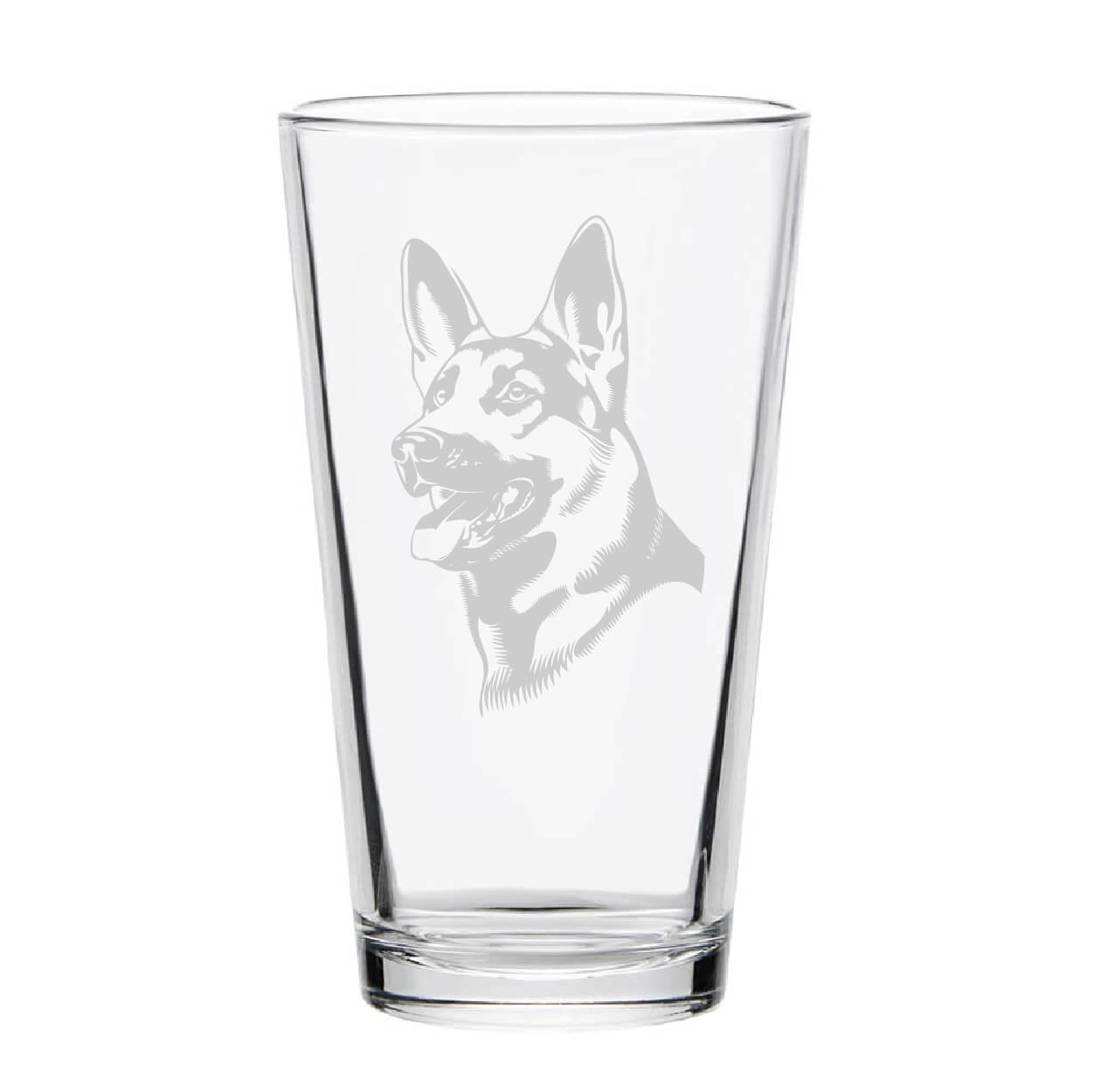 German Shepherd Pint Glass