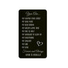 My Happily Ever After Personalized Metal Wallet Card