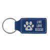 Live Love Rescue Keychain