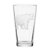 Bear Pint Glass