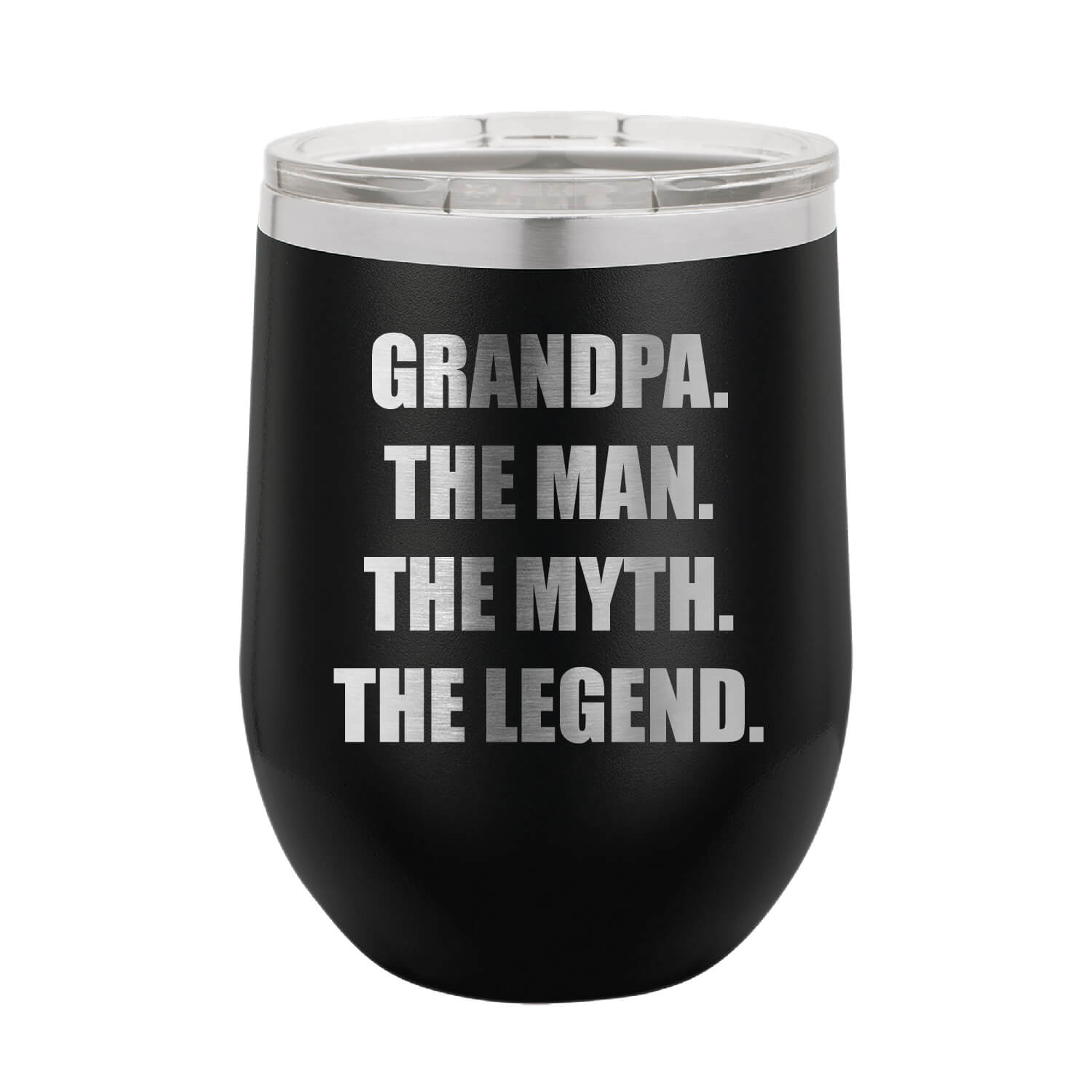Grandpa The Man Myth Legend Wine Tumbler