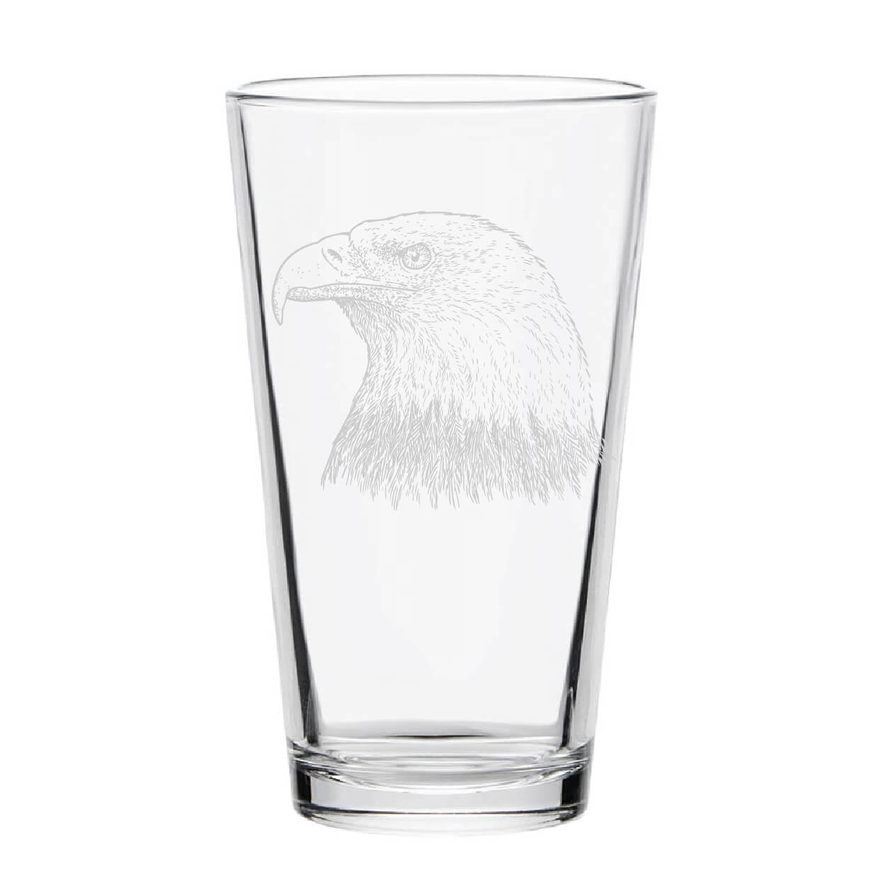 Bald Eagle Pint Glass