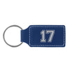Jersey Number Keychain