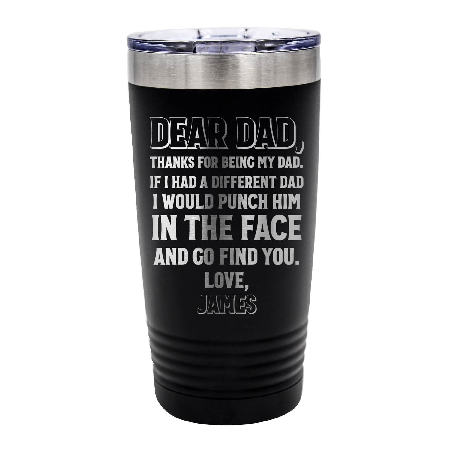 Thanks For Being My Dad Funny Tumbler