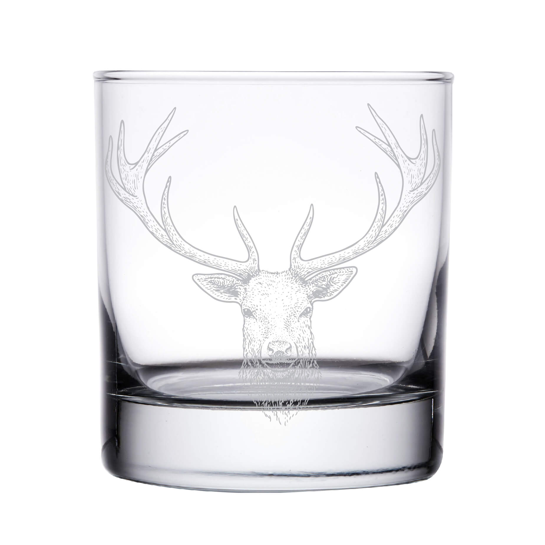 Buck Head Whiskey Glass