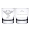 Chiropractor Personalized Whiskey Glass
