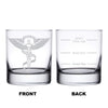 Chiropractor Personalized Whiskey Glass