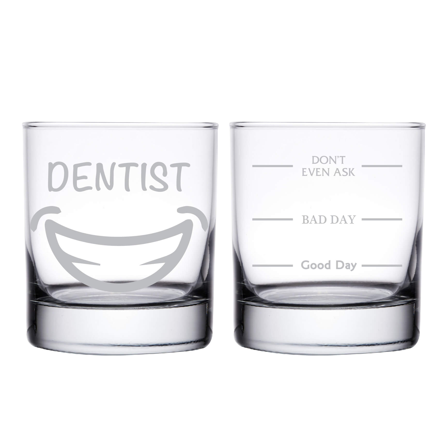 Dentist Personalized Whiskey Glass