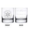 EMT Emergency Medical Technician Personalized Whiskey Glass