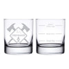 Firefighter Personalized Whiskey Glass