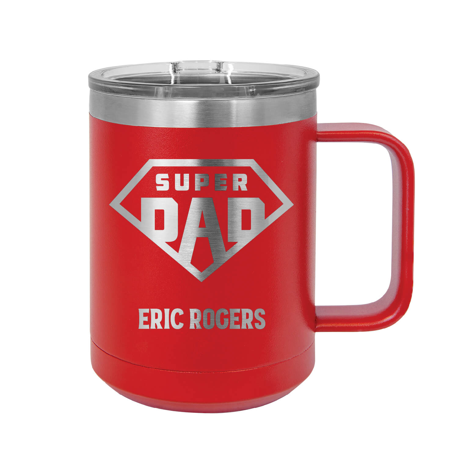 Super Dad Personalized Insulated Mug Tumbler