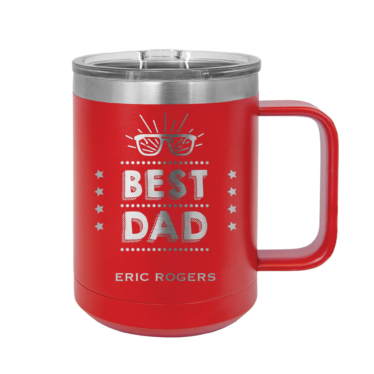 Best Dad Personalized Insulated Mug Tumbler
