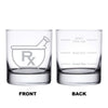 Pharmacist Personalized Whiskey Glass