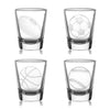 Sport Shot Glasses- Set of 4