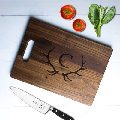 Personalized Antler Cutting Board