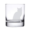 Cat Whiskey Glass