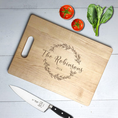 Personalized Kitchen Cutting Board - Laser Print Co.