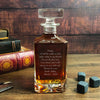 Personalized Father of the Bride Decanter