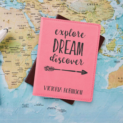Explore Dream Discover Passport Holder
