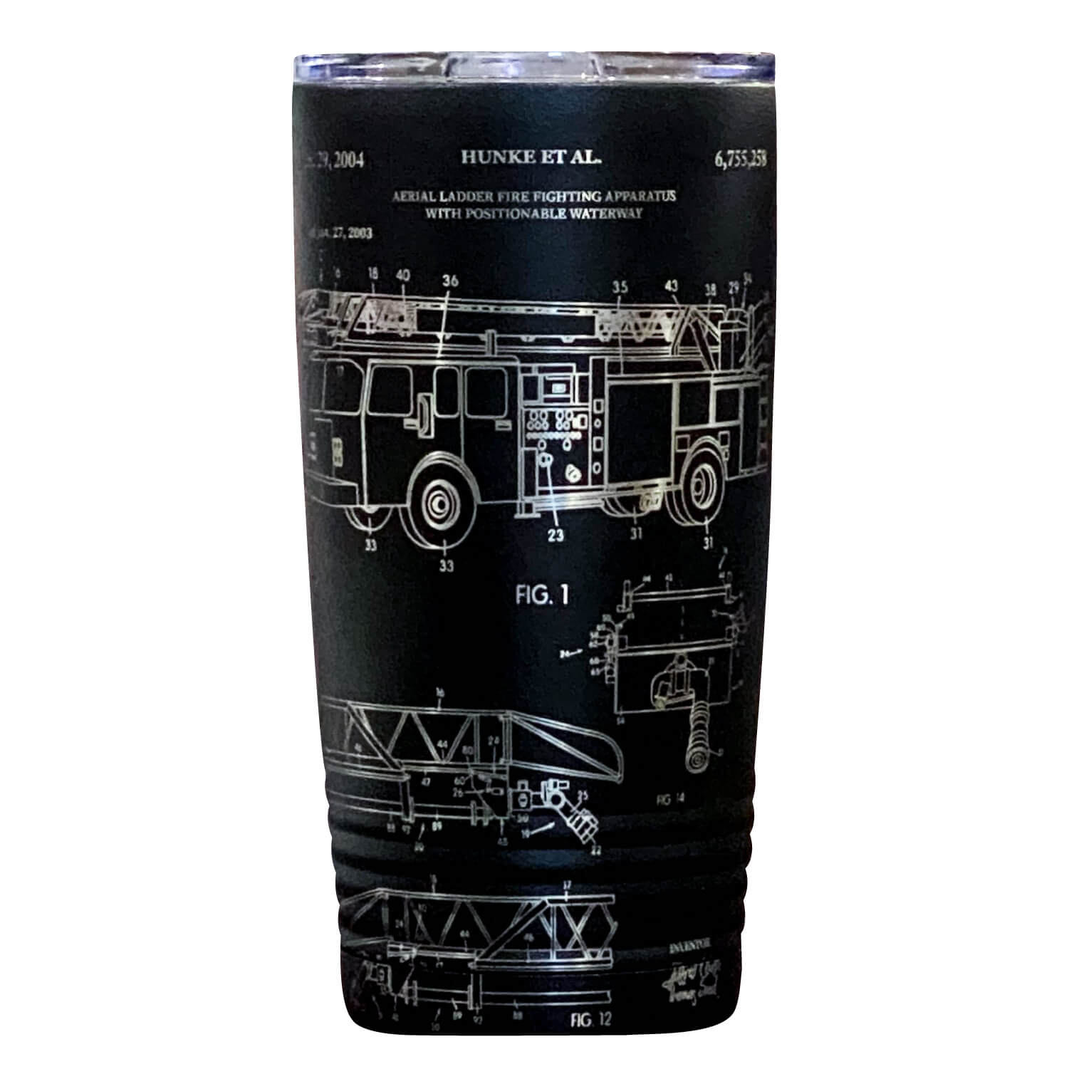 Fire Fighting Patent Tumbler