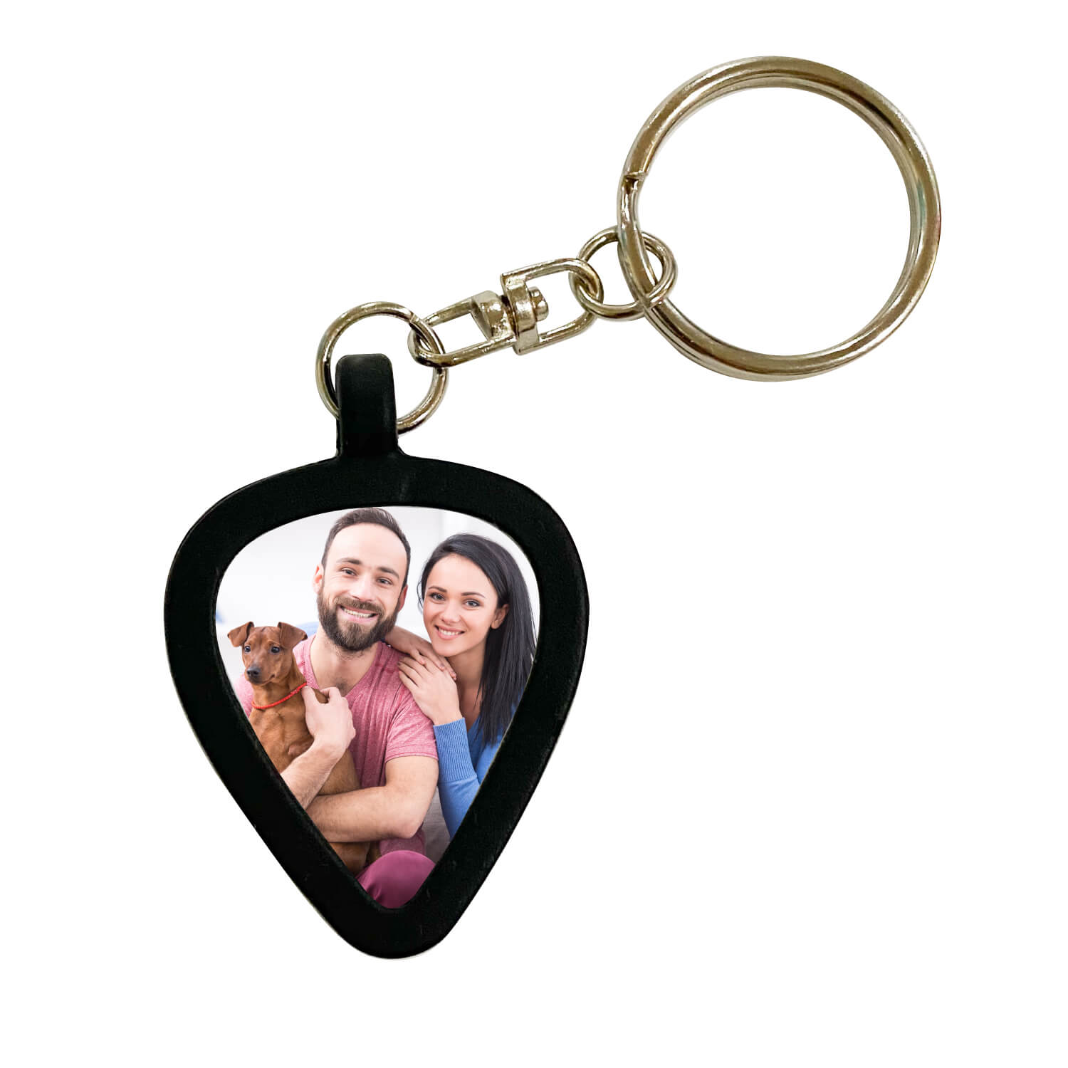Keychain Guitar Pick Holder