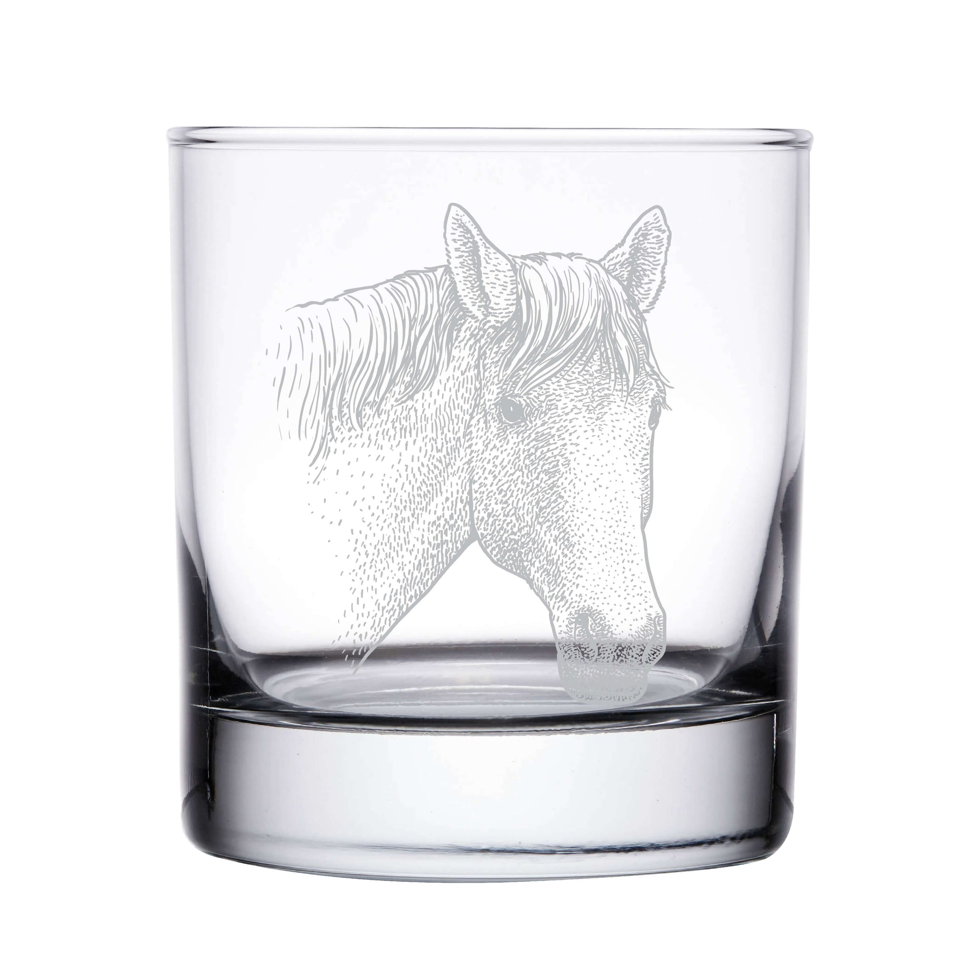 Horse Whiskey Glass