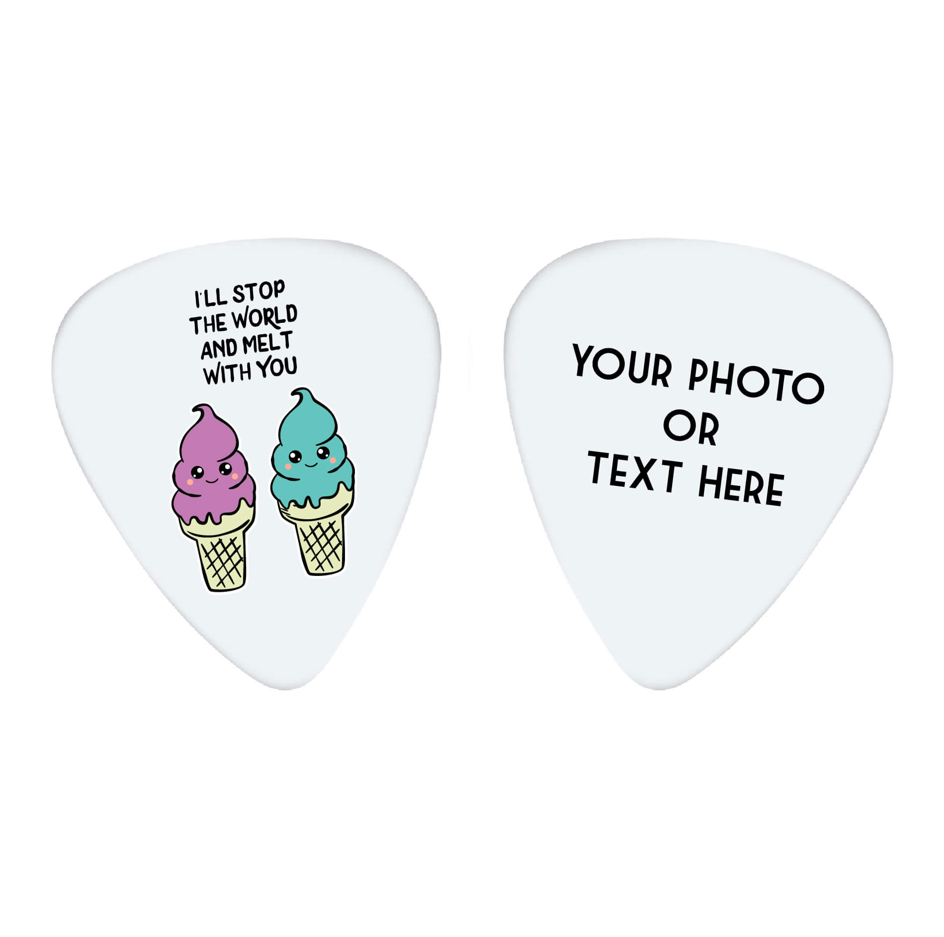 Stop the World and Melt With You Guitar Pick