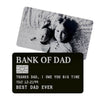 Bank Of Dad Wallet Card
