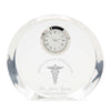 Excellence and Dedication Profession Crystal Clock