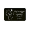 I Love You Still Personalized Metal Wallet Card