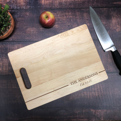 Personalized Kitchen Cutting Board - Laser Print Co.