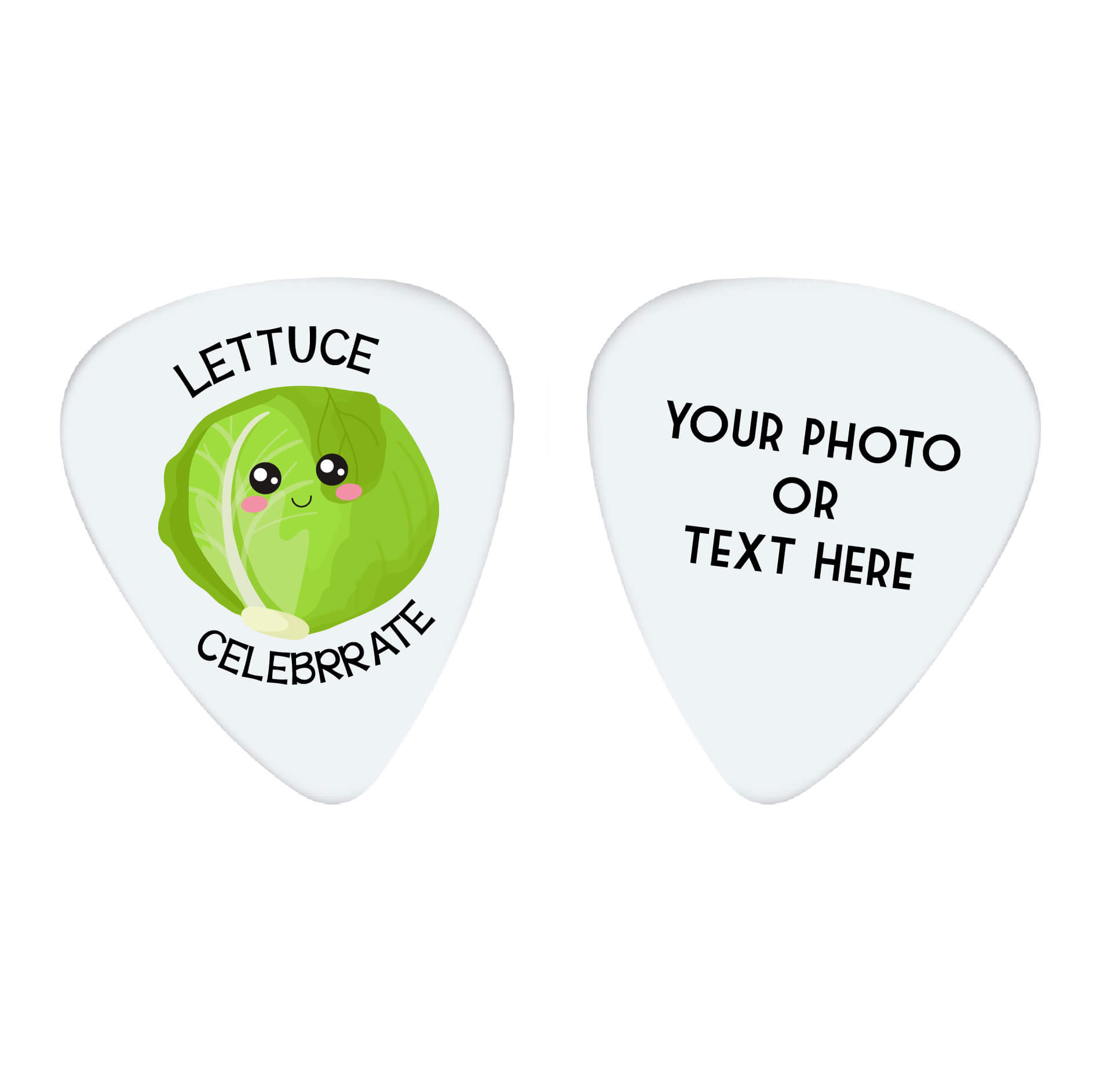 Lettuce Celebrate Custom Guitar Pick