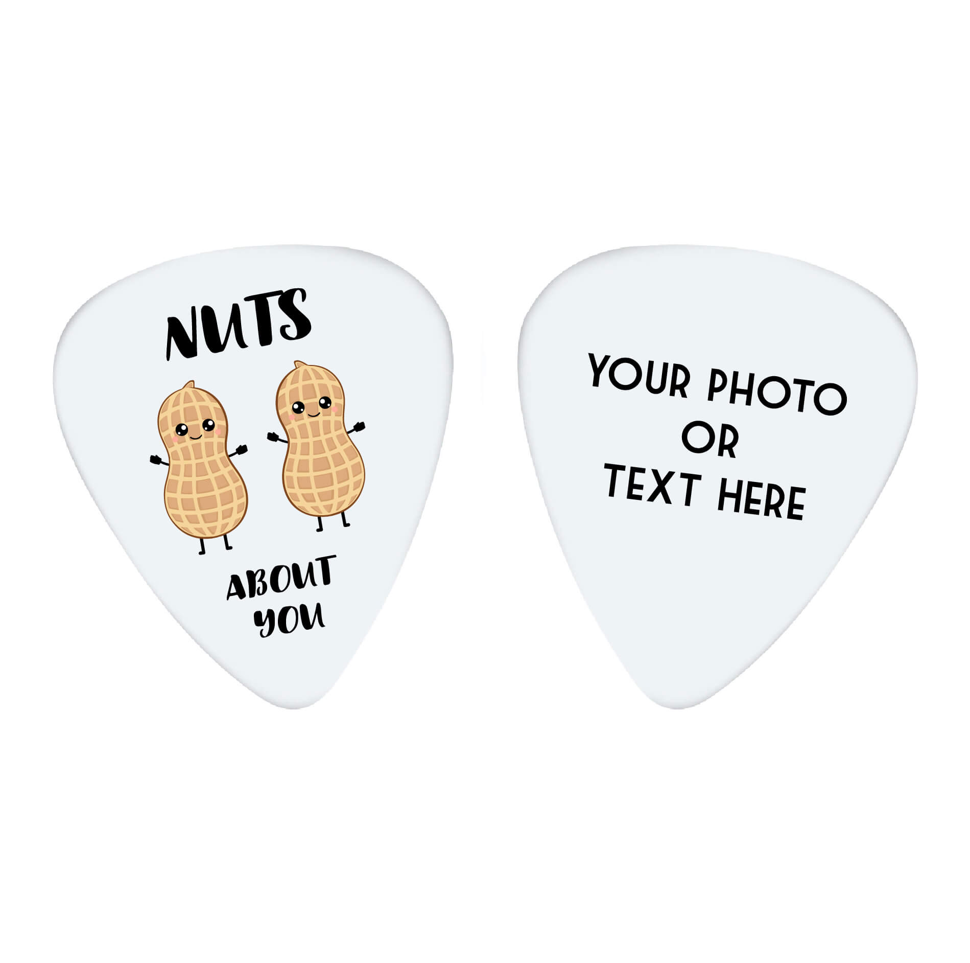 Nuts About You Custom Guitar Pick